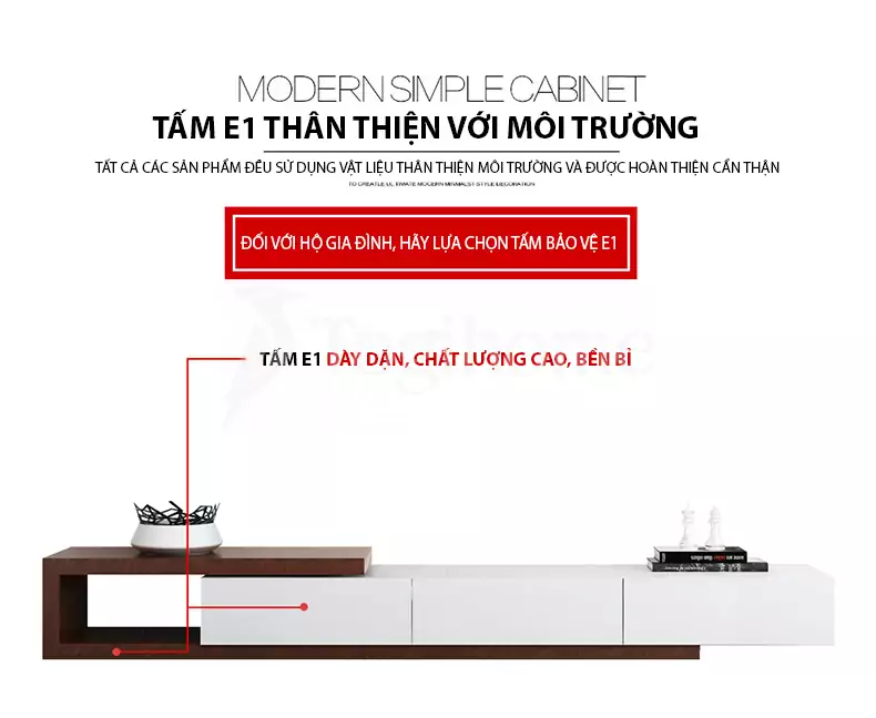 kệ tủ TV TVC018 chất liệu cao cấp