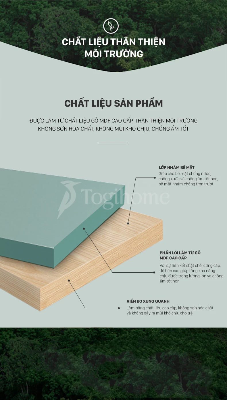 Chất liệu gỗ Combo giường tầng GTE027 kết hợp tủ và bàn học xinh xắn dành cho trẻ em với thiết kế tối ưu không gian