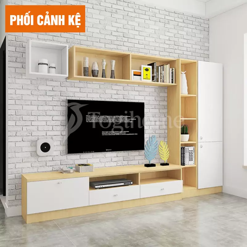 Kệ Tivi TVC 064 thiết kế đơn giản, hiện đại