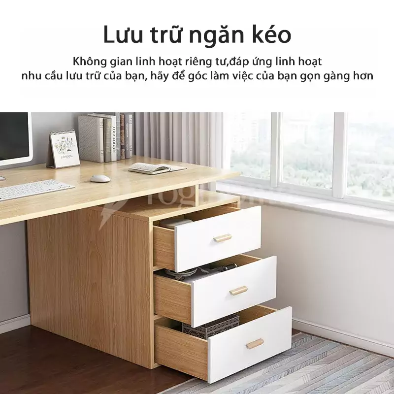 Bàn học sinh BHSV036 thiết kế độc đáo, tối ưu không gian, chất liệu cao cấp với thiết kế ngăn kéo đa dạng