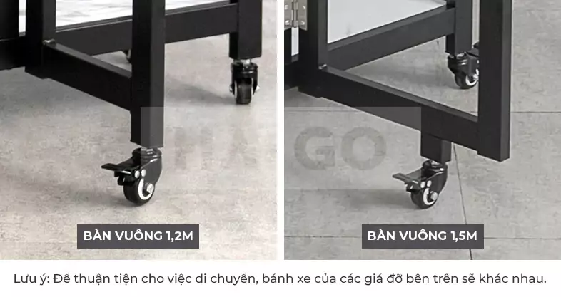 Bàn Ăn Gấp Gọn Cao Cấp Haigo BA054