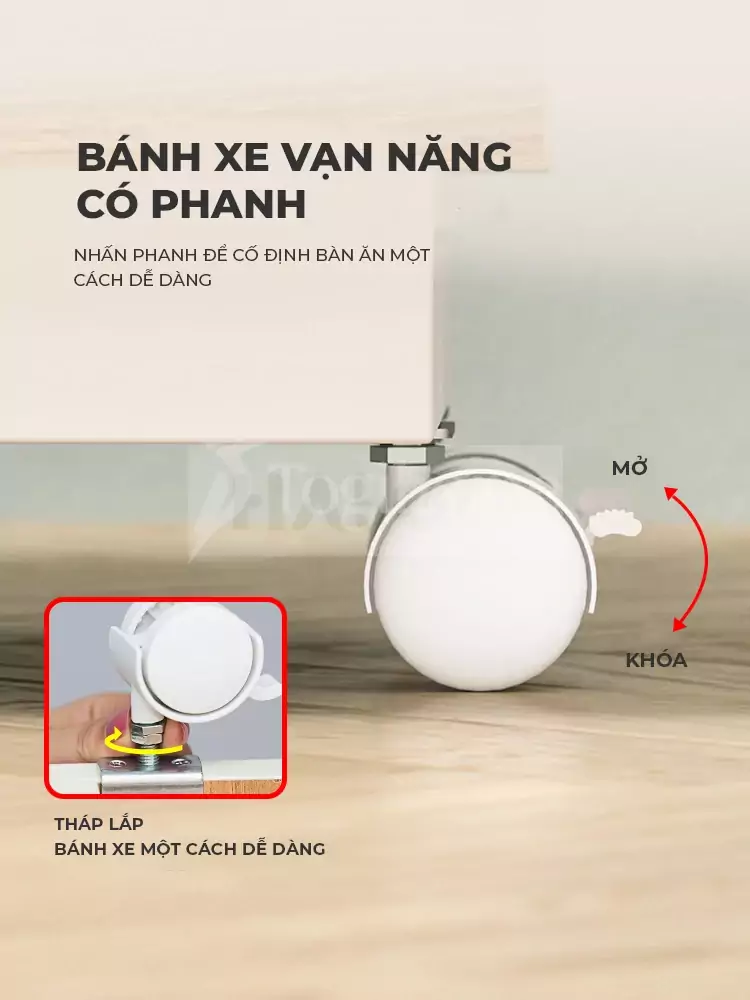 Bàn Ăn Gấp Gọn Cao Cấp Haigo BA055