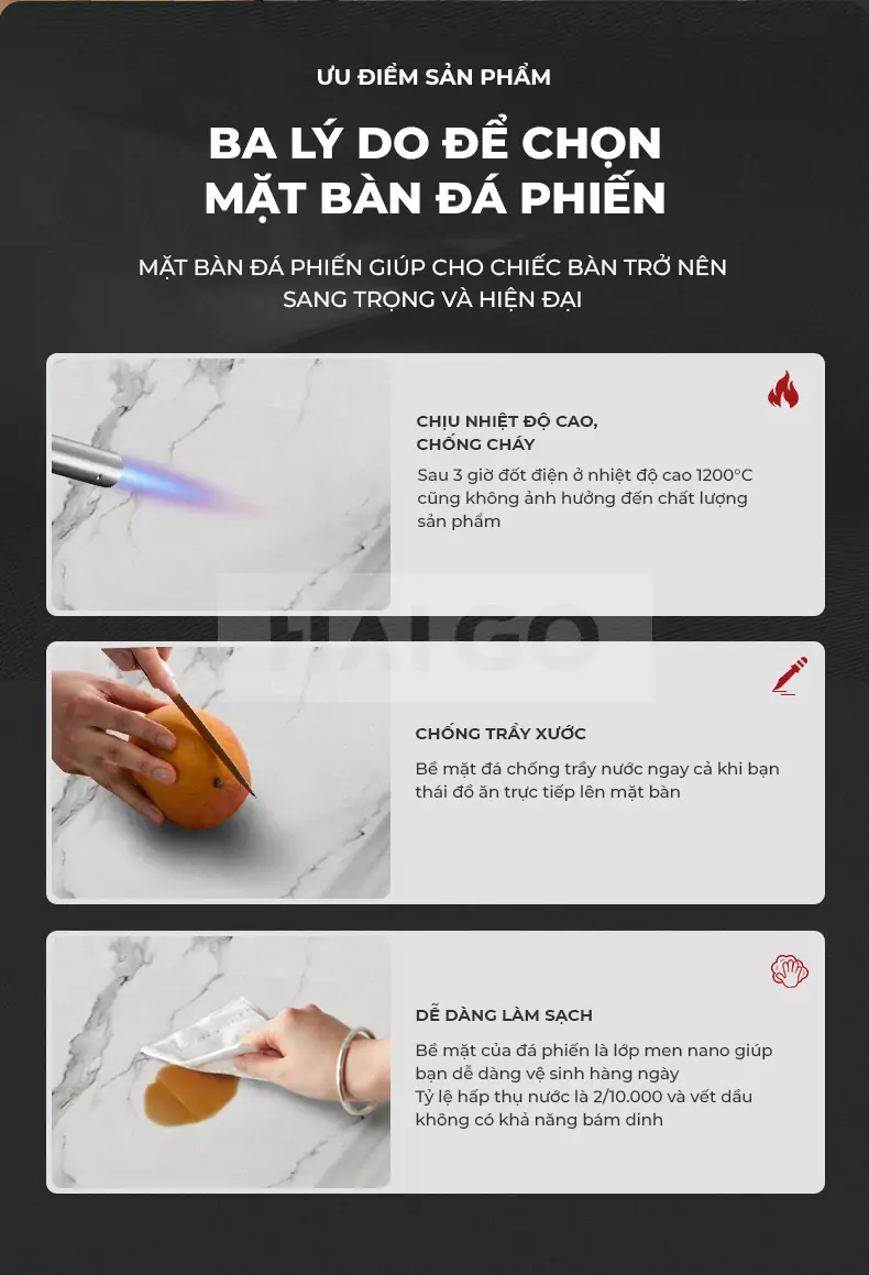 B&agrave;n Ăn Gấp Gọn Phi&ecirc;n Bản N&acirc;ng Cấp Ghế Bọc Đệm Haigo BA058