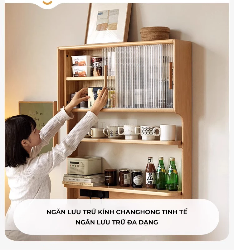 Bàn Ăn Mặt Đá Gỗ Tự Nhiên Kết Hợp Kệ Hiện Đại Togismart BA215 thiết kế sang trọng, đa năng, phù hợp không gian sống tiện nghi. Chất liệu gỗ tự nhiên bền chắc kết hợp mặt đá cao cấp, dễ vệ sinh. Kệ đi kèm giúp lưu trữ gọn gàng, tối ưu diện tích và tạo điểm nhấn thẩm mỹ