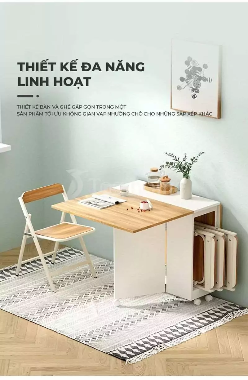 Bàn được thiết kế đa năng