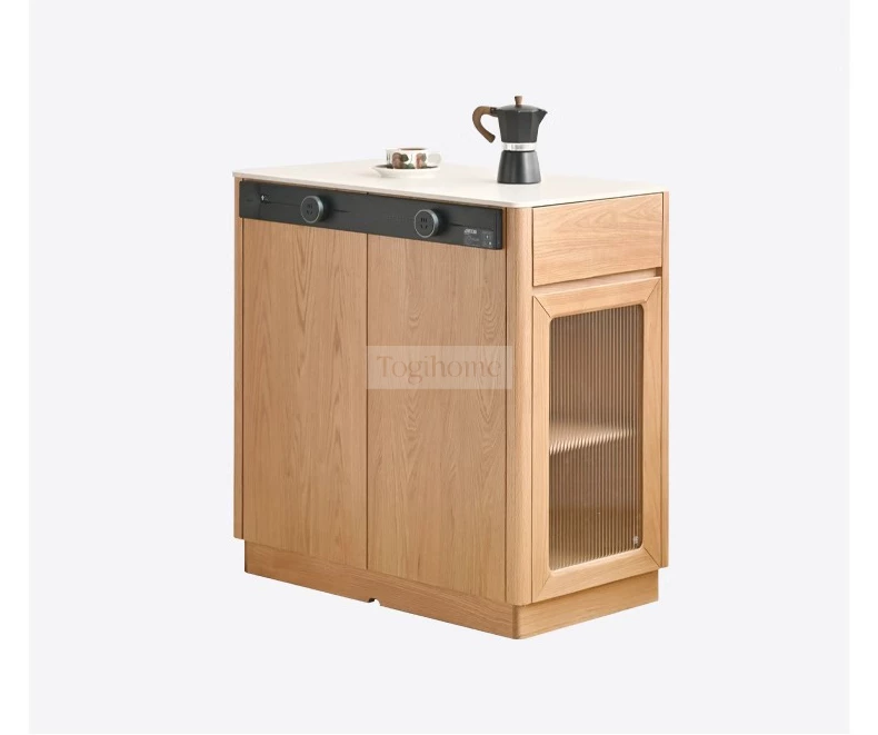 Bàn Đảo Cao Cấp Gỗ Tự Nhiên Kết Hợp Mặt Đá Hiện Đại Togismart BA219 mang đến sự sang trọng và tiện nghi cho không gian bếp. Thiết kế tinh tế, khung gỗ chắc chắn kết hợp mặt đá bền đẹp, chống trầy xước, dễ vệ sinh, tạo điểm nhấn hiện đại và đẳng cấp cho ngôi nhà.
