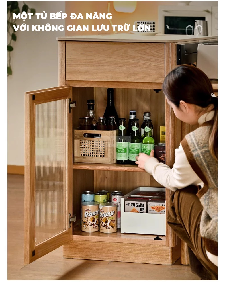 Bàn Đảo Cao Cấp Gỗ Tự Nhiên Kết Hợp Mặt Đá Hiện Đại Togismart BA219 mang đến sự sang trọng và tiện nghi cho không gian bếp. Thiết kế tinh tế, khung gỗ chắc chắn kết hợp mặt đá bền đẹp, chống trầy xước, dễ vệ sinh, tạo điểm nhấn hiện đại và đẳng cấp cho ngôi nhà.