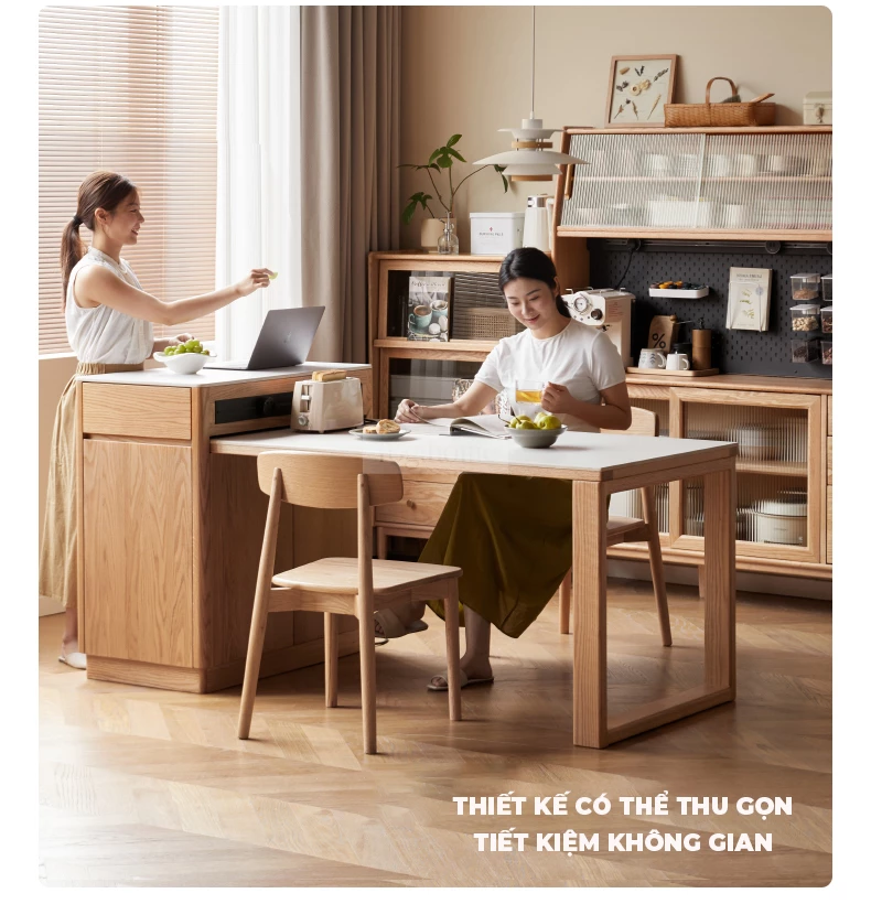 Bàn Đảo Gỗ Tự Nhiên Kết Hợp Đá Hiện Đại Sang Trọng Togismart BA 099 mang phong cách hiện đại, sang trọng, phù hợp cho không gian bếp cao cấp. Thiết kế chắc chắn, bền đẹp, kết hợp giữa gỗ tự nhiên và mặt đá sang trọng, mang lại sự tiện nghi và điểm nhấn nổi bật cho ngôi nhà.