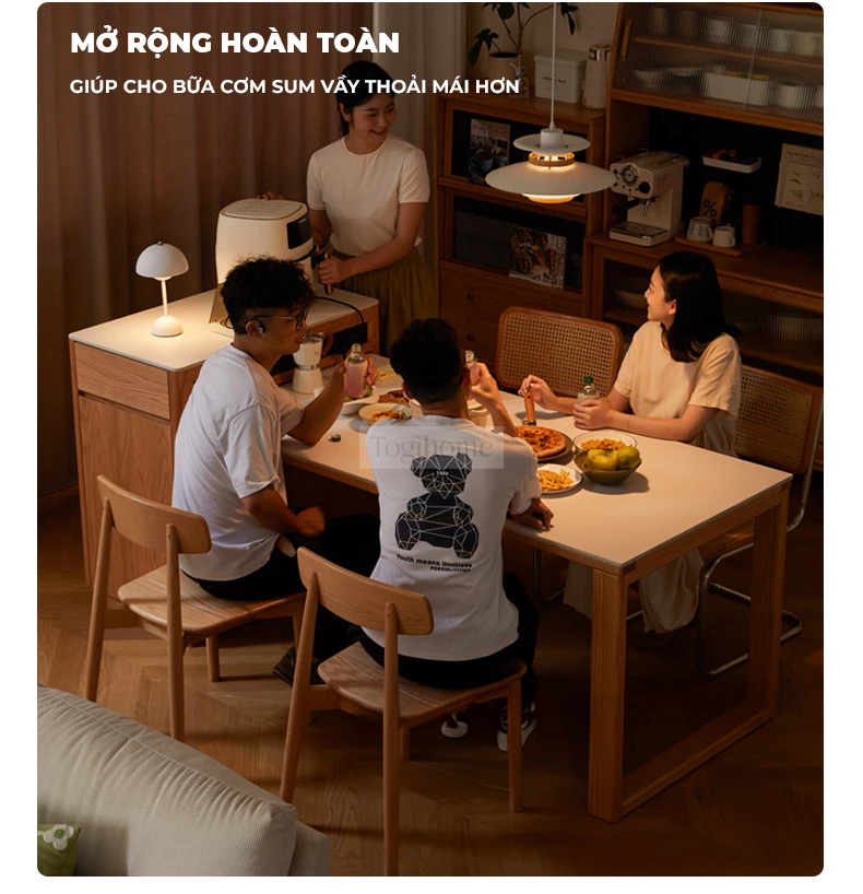 Bàn Đảo Gỗ Tự Nhiên Kết Hợp Đá Hiện Đại Sang Trọng Togismart BA 099 mang phong cách hiện đại, sang trọng, phù hợp cho không gian bếp cao cấp. Thiết kế chắc chắn, bền đẹp, kết hợp giữa gỗ tự nhiên và mặt đá sang trọng, mang lại sự tiện nghi và điểm nhấn nổi bật cho ngôi nhà.