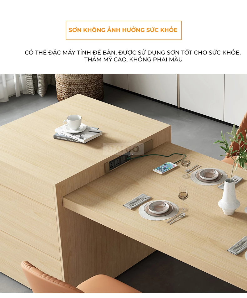 B&agrave;n Đảo Th&ocirc;ng Minh Sang Trọng CDT290