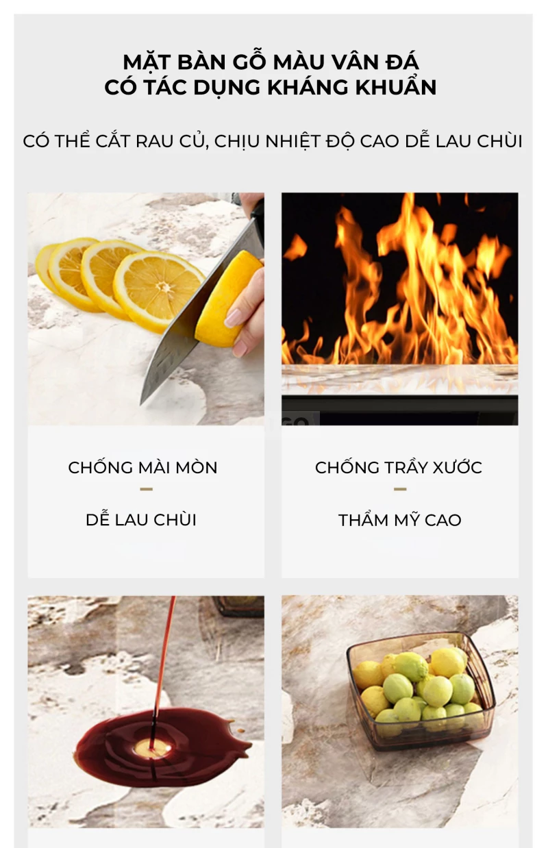 B&agrave;n Đảo Th&ocirc;ng Minh Sang Trọng CDT290