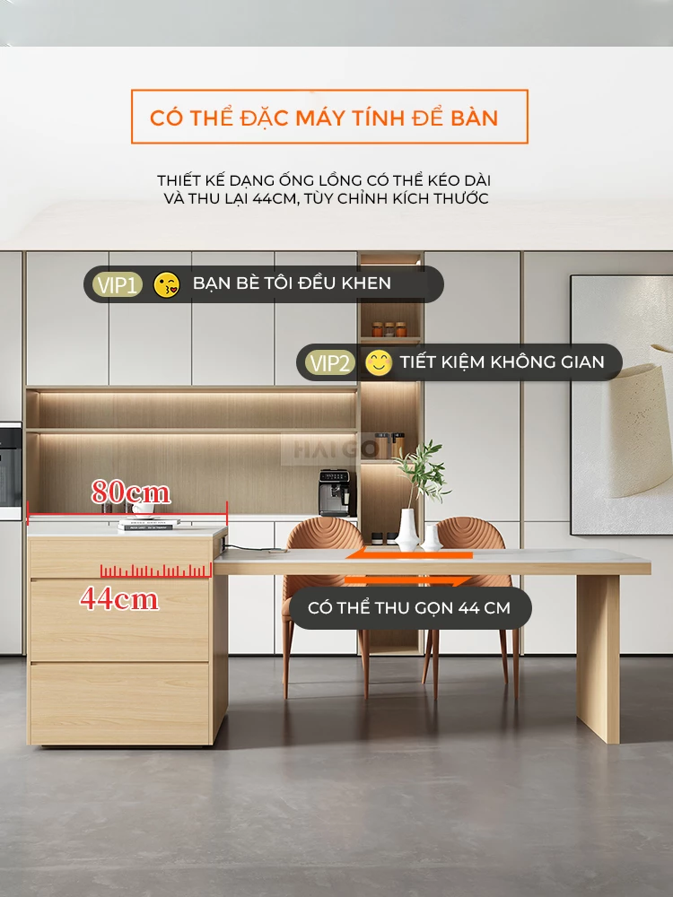 B&agrave;n Đảo Th&ocirc;ng Minh Sang Trọng CDT290