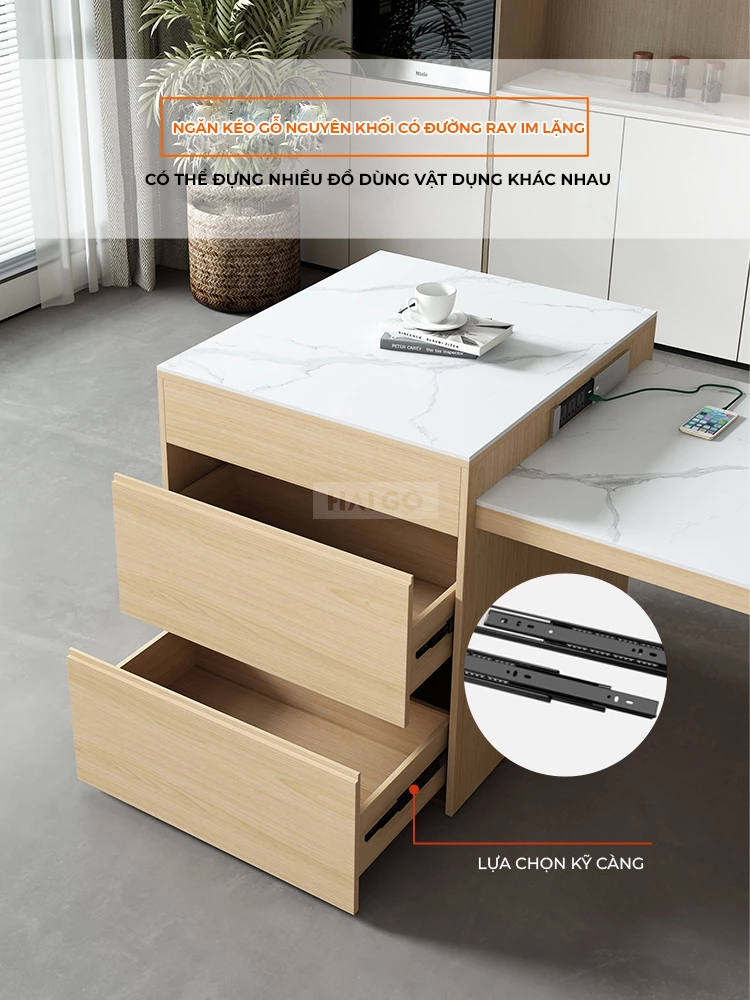 B&agrave;n Đảo Th&ocirc;ng Minh Sang Trọng CDT290