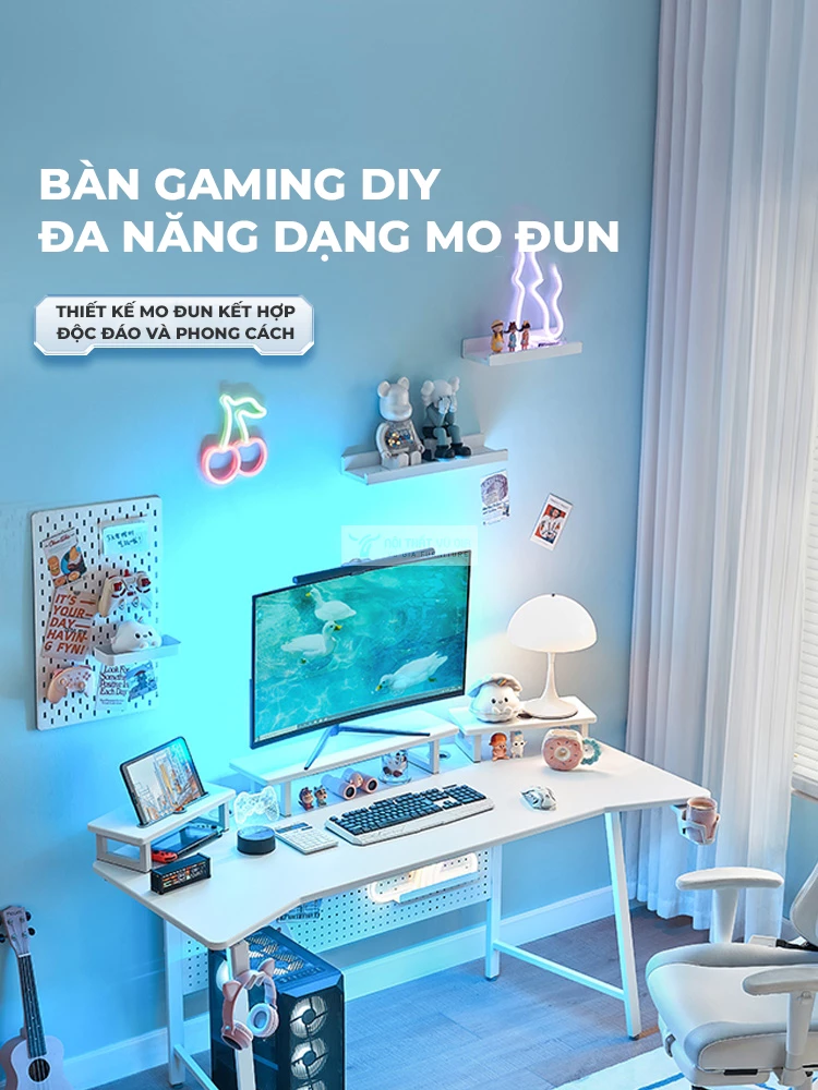 Bàn gaming thiết kế hiện đại, tối giản GT15