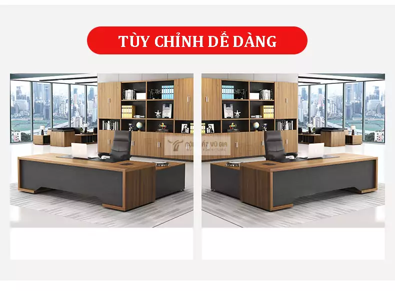 tùy chỉnh hướng linh hoạt của Bàn giám đốc hiện đại, linh hoạt SD73