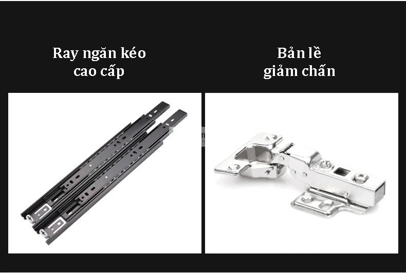 Bàn giám đốc kết hợp tủ tối giản, đa năng SD239 sử dụng phụ kiện cao cấp, bền bỉ