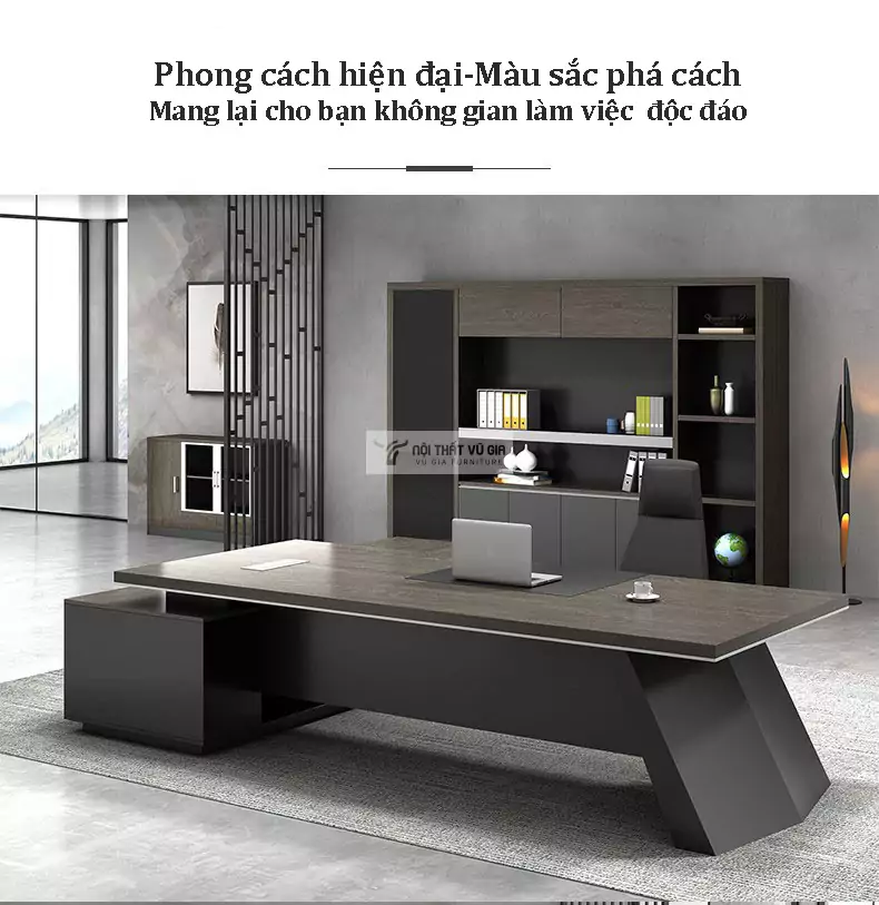 thiết kế phong cách của Bàn giám đốc sang trọng, phong cách SD69