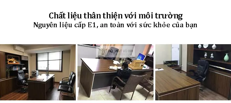 chi tiết chất liệu của Bàn giám đốc tích hợp đa năng SD70