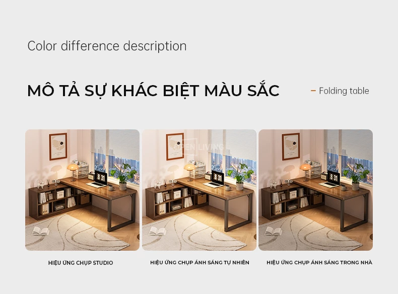 Bàn gỗ tự nhiên bàn làm việc kèm kệ tổ ong đa năng OpenLiving OBG 047 kết hợp tiện ích và phong cách. Chất liệu gỗ tự nhiên bền bỉ, thiết kế kệ tổ ong độc đáo, tạo không gian làm việc gọn gàng và hiện đại. Lựa chọn hoàn hảo cho không gian sống của bạn.