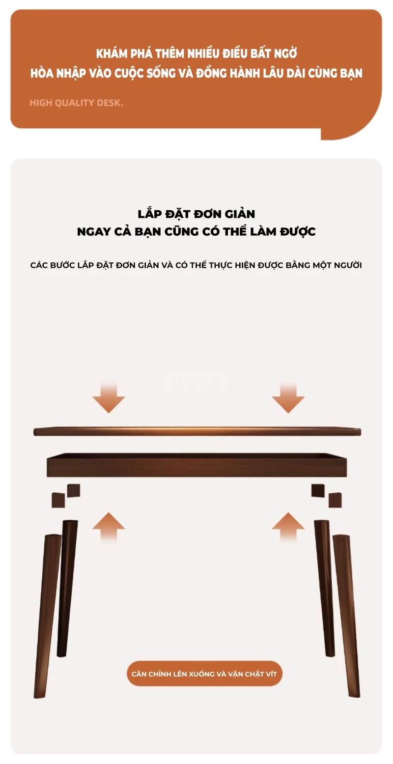 Bàn Gỗ Tự Nhiên Đa Năng Haigo BGT367