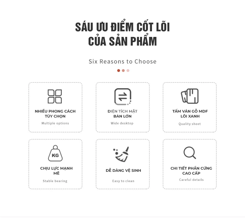 ưu điểm của Bàn học sinh kết hợp kệ sách SD146