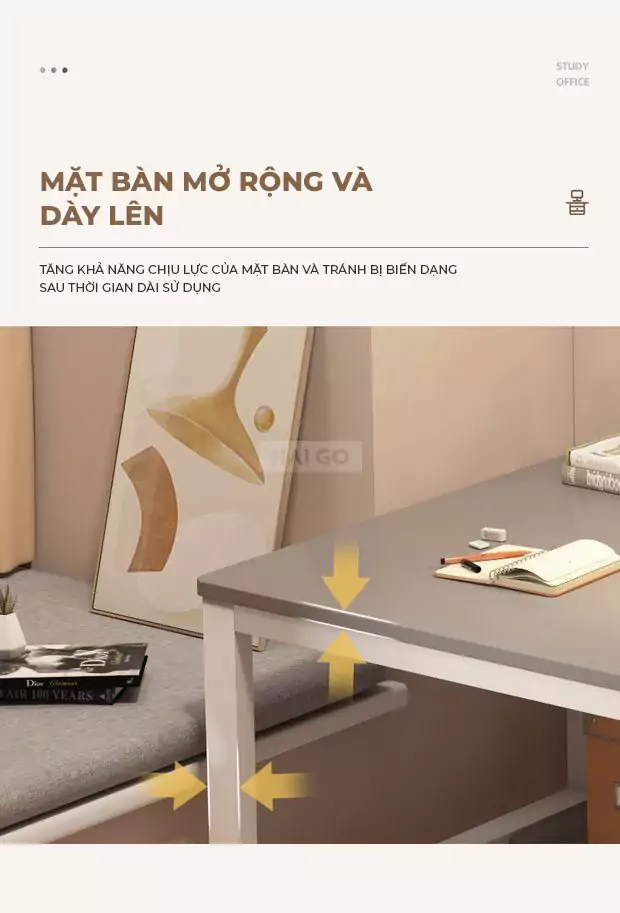B&agrave;n Học Sinh Kết Hợp Tủ Đa Năng Haigo BHS180