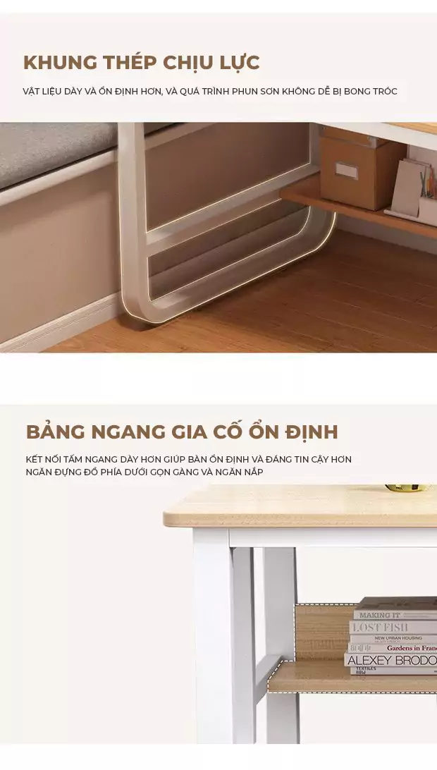 B&agrave;n Học Sinh Kết Hợp Tủ Đa Năng Haigo BHS180