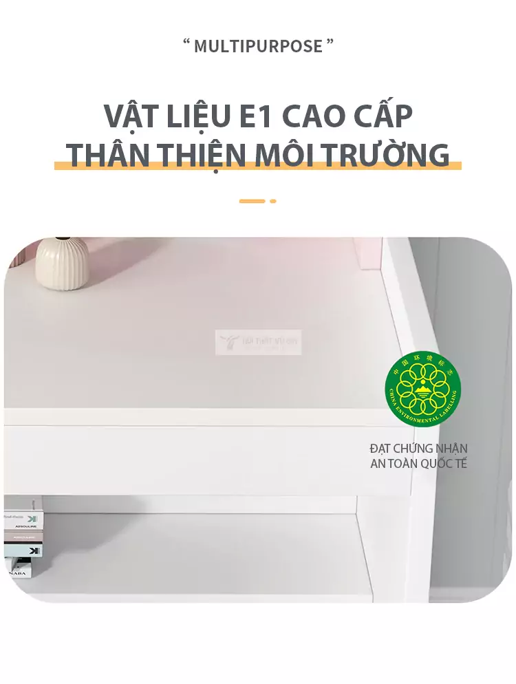 chi tiết chất liệu của Bàn học thiết kế thông minh, tối ưu không gian SD57
