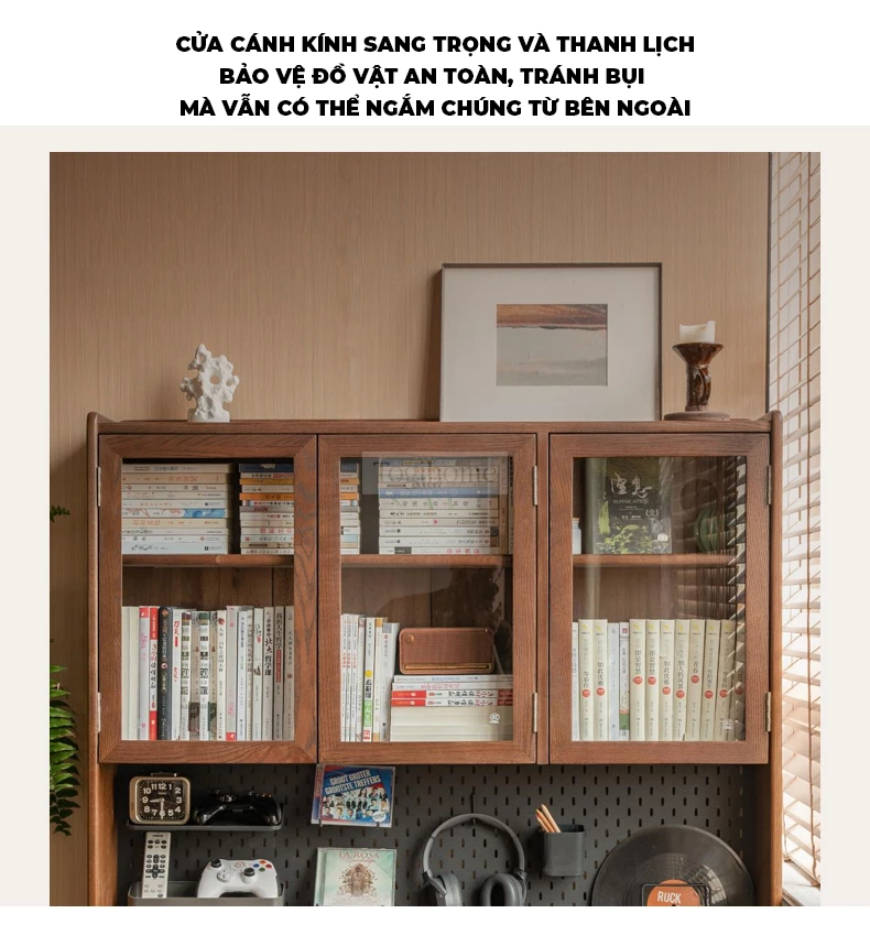Bàn Làm Việc Bàn Học Gỗ Tự Nhiên Kèm Kệ Sách Togismart BTG 072 – Thiết kế thông minh tích hợp kệ sách tiện lợi, chất liệu gỗ tự nhiên bền đẹp. Phù hợp cho cả học tập và làm việc, mang lại không gian ngăn nắp, hiện đại và sang trọng cho mọi căn phòng.