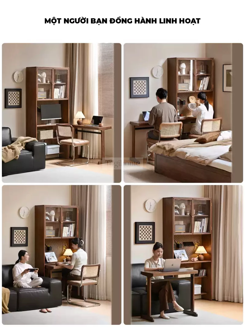 Bàn Làm Việc Bàn Học Thiết Kế Đơn Giản Gỗ Tự Nhiên Togismart BTG 075 – Mẫu bàn lý tưởng cho không gian học tập và làm việc nhờ thiết kế đơn giản, tinh tế. Sử dụng gỗ tự nhiên bền đẹp, thân thiện môi trường, dễ dàng phối hợp với nhiều phong cách nội thất hiện đại.