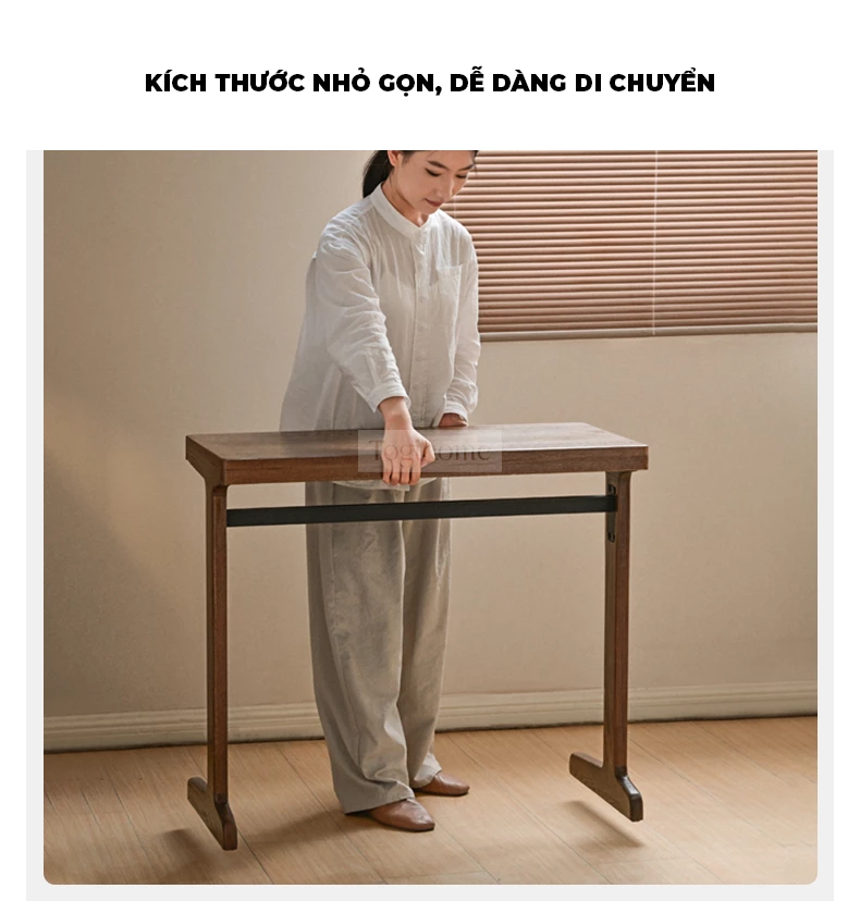 Bàn Làm Việc Bàn Học Thiết Kế Đơn Giản Gỗ Tự Nhiên Togismart BTG 075 – Mẫu bàn lý tưởng cho không gian học tập và làm việc nhờ thiết kế đơn giản, tinh tế. Sử dụng gỗ tự nhiên bền đẹp, thân thiện môi trường, dễ dàng phối hợp với nhiều phong cách nội thất hiện đại.
