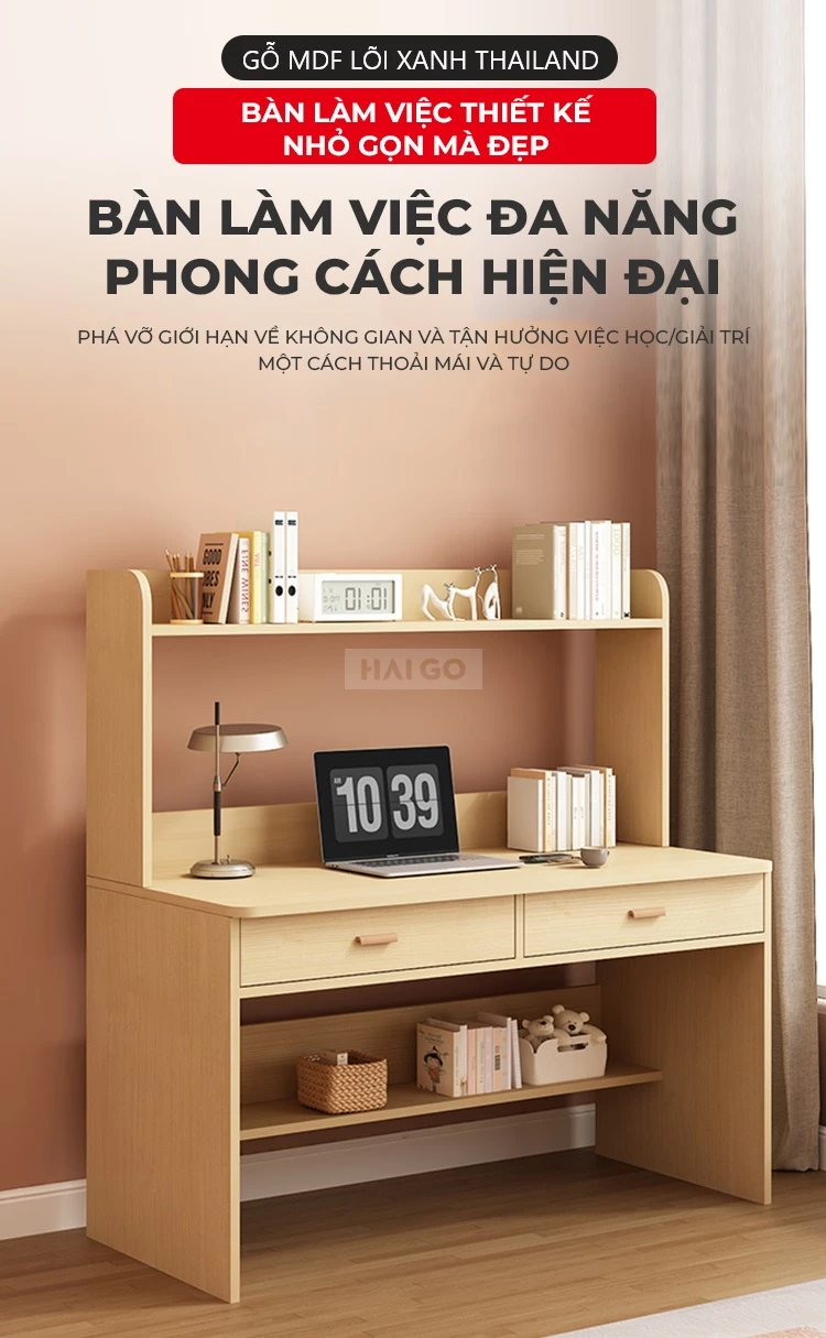 Bàn Làm Việc Đa Năng Haigo BHS247