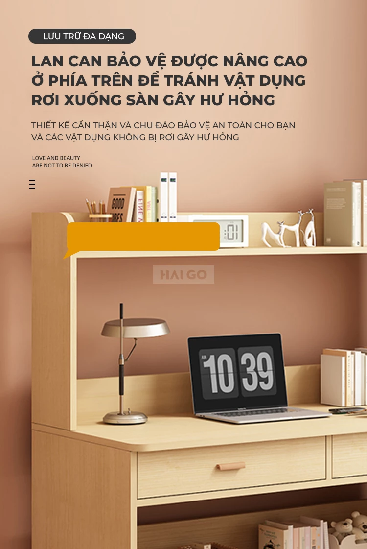 Bàn Làm Việc Đa Năng Haigo BHS247