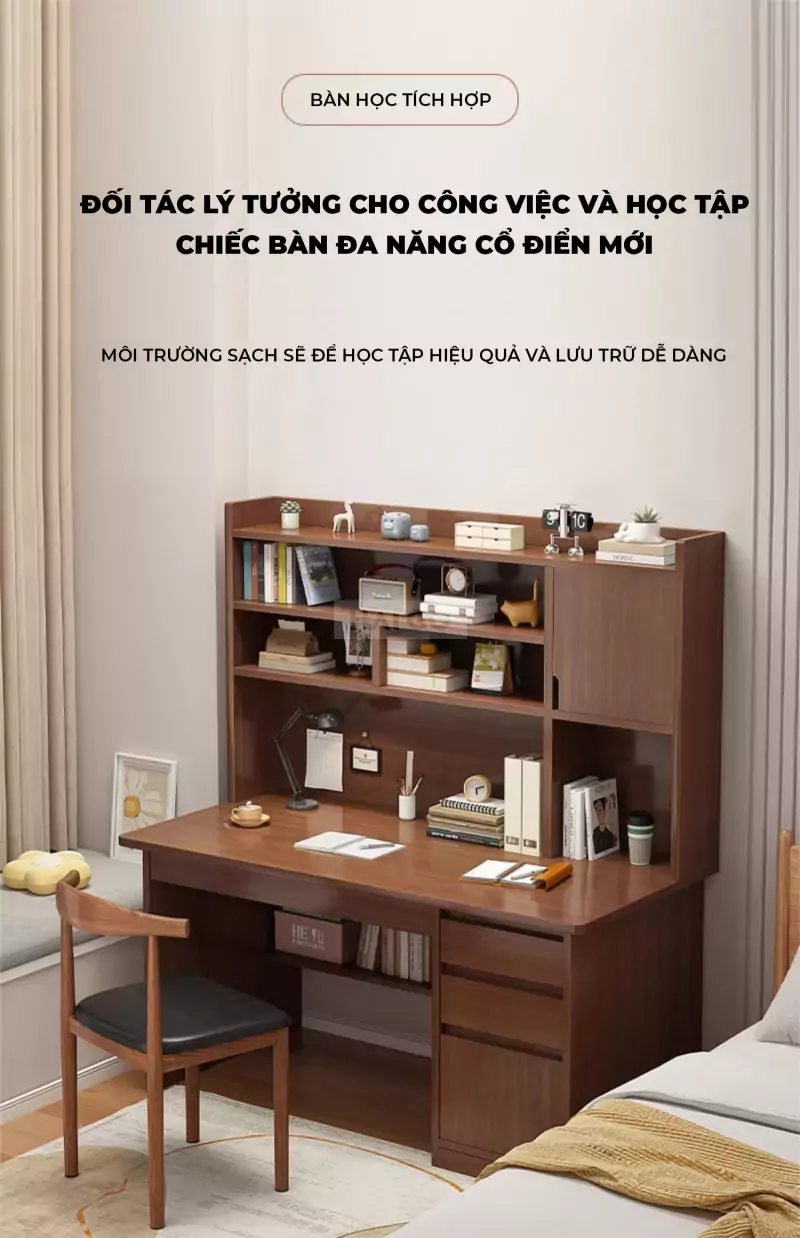 Bàn Làm Việc Đa Năng Tích Hợp Haigo BGT151