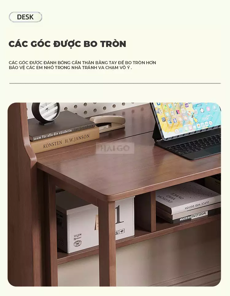 Bàn Làm Việc Gấp Gọn Đa Năng Haigo BGT187