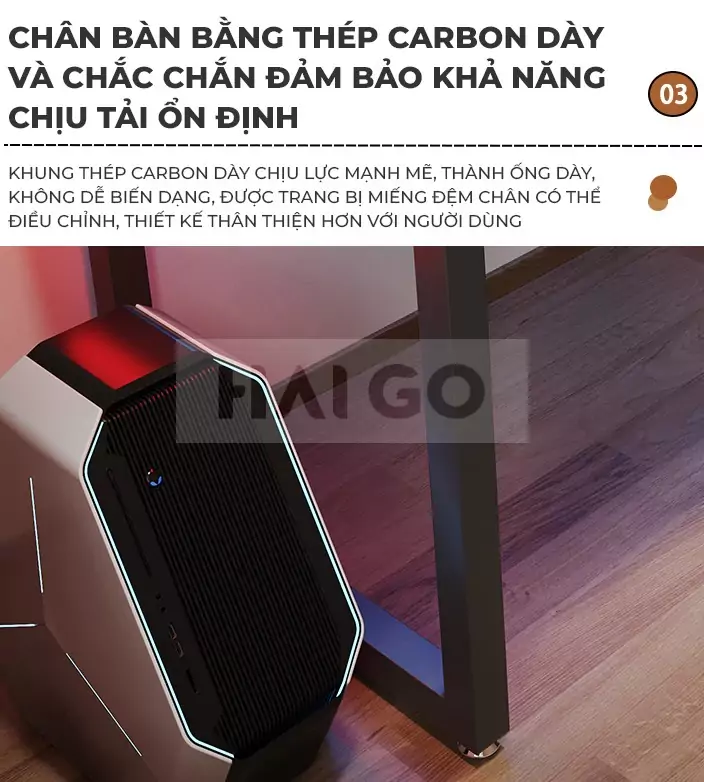 Bàn Làm Việc Gỗ Tự Nhiên Cao Cấp Haigo BGT092