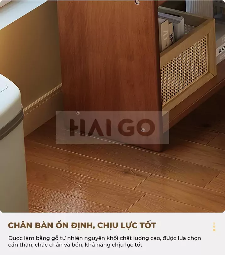 Bàn Làm Việc Góc Đa Năng Haigo BGT069