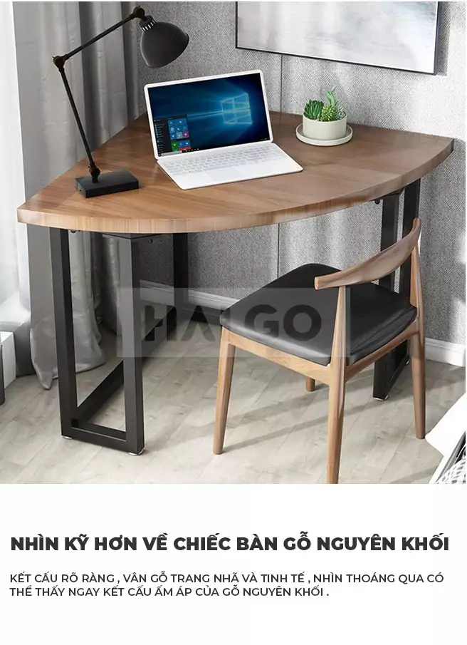 Bàn Làm Việc Góc Tường Haigo BGT101