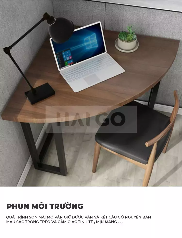 Bàn Làm Việc Góc Tường Haigo BGT101