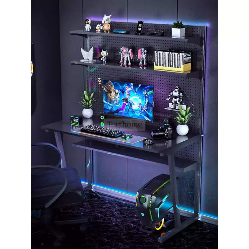 Bàn làm việc kết hợp giá sách phong cách hiện đại BLV156