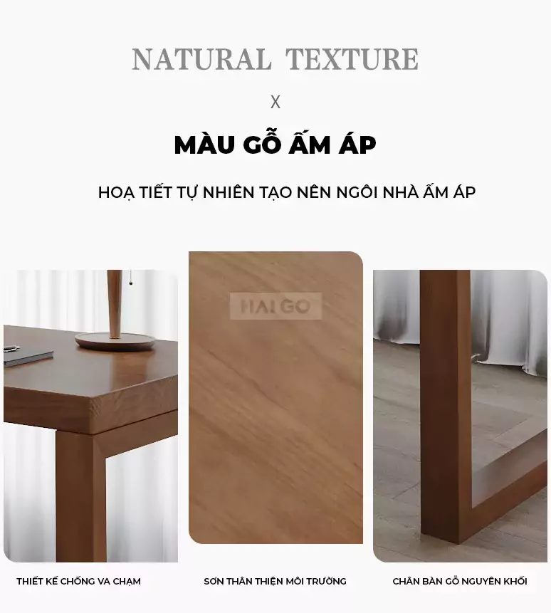 Bàn Làm Việc Kết Hợp Tủ Sách Đa Năng Haigo BGT160
