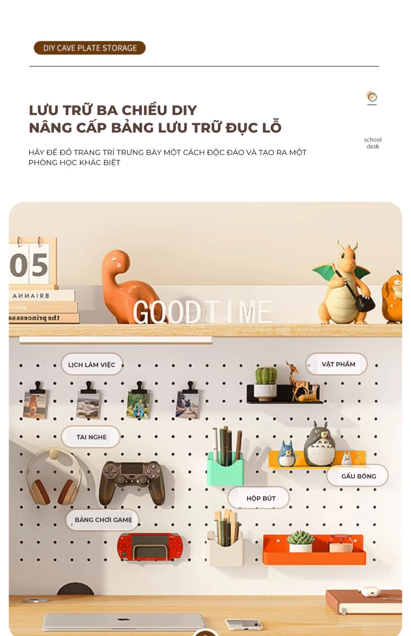 Bàn làm việc khung thép chống gỉ kèm giá sách pegboard đa năng OpenLiving OBG 050 mang đến sự bền bỉ và tiện dụng. Thiết kế khung thép chống gỉ chắc chắn, giá sách pegboard đa năng, tạo không gian làm việc gọn gàng và hiện đại. Lựa chọn hoàn hảo cho không gian làm việc của bạn.