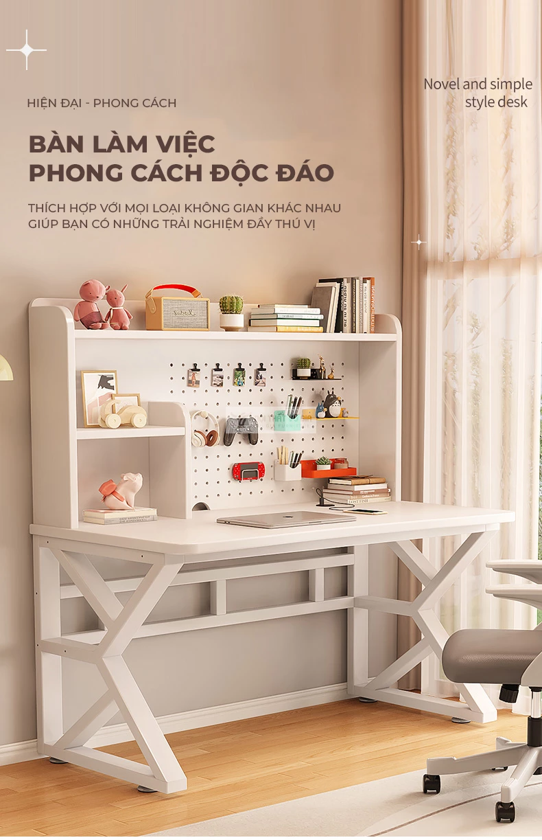 Bàn làm việc phong cách tối giản, hiện đại SD152