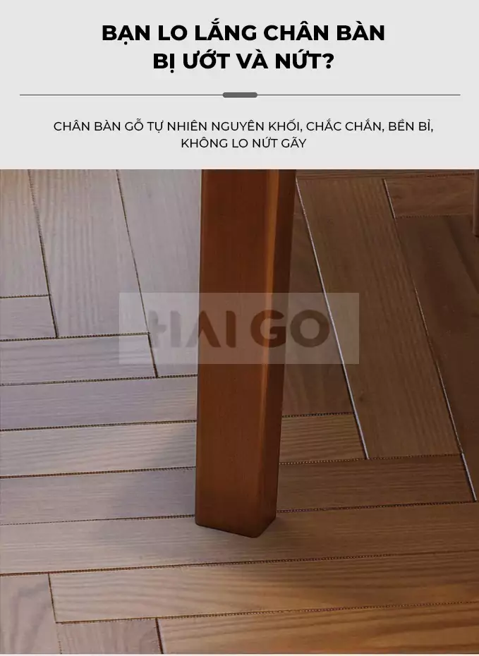 Bàn Làm Việc Tích Hợp Ngăn Kéo Gỗ Tự Nhiên Haigo BGT063