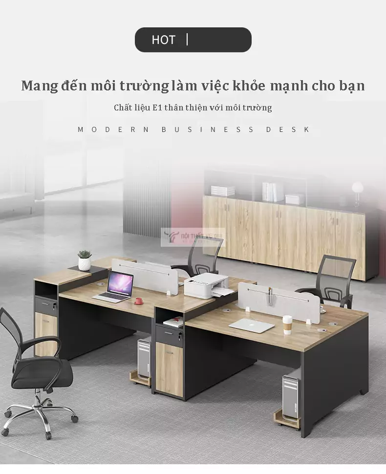 Bàn làm việc văn phòng thiết kế hiện đại SD86