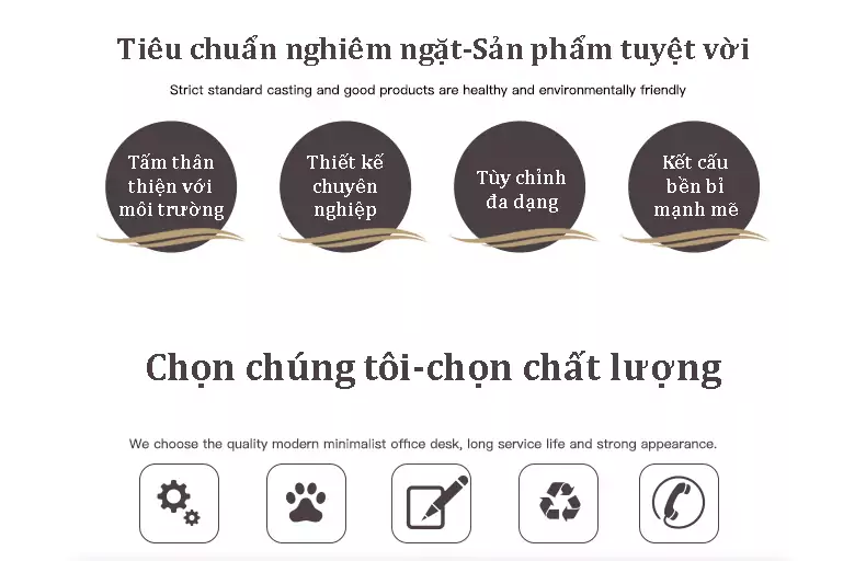 ưu điểm của Bàn làm việc văn phòng thiết kế tối ưu SD81