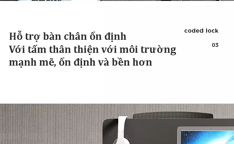 Bàn làm việc văn phòng tích hợp tủ lưu trữ SD85 sử dụng chất liệu cao cấp, bền bỉ