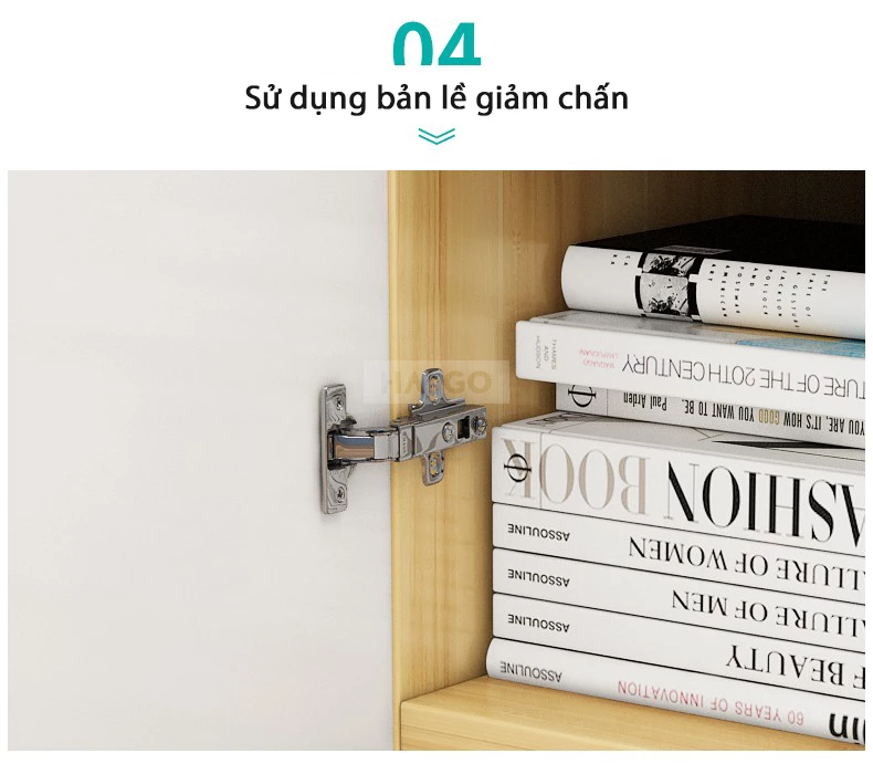 Bàn Máy Tính Kết Hợp Kệ Sách Đa Năng Haigo BHS228