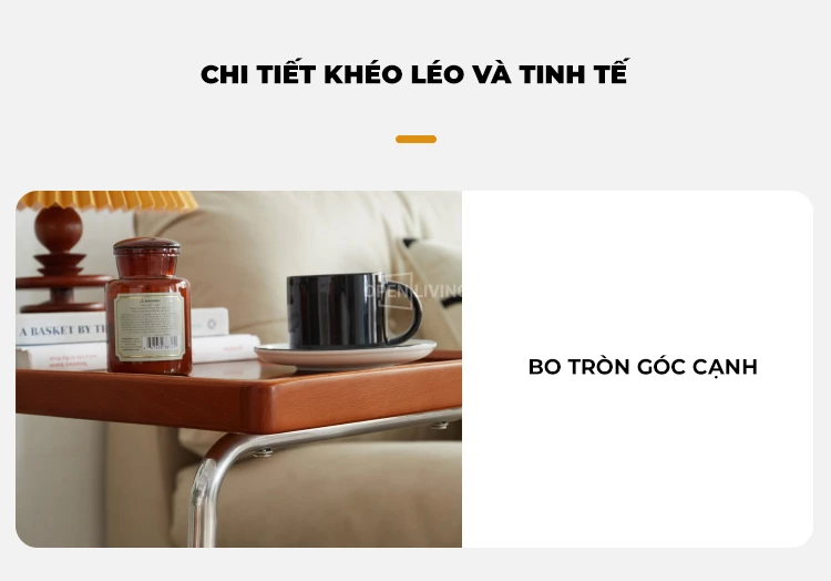 Bàn trà chuyên dụng cho sofa OpenLiving OPK303 – dòng sản phẩm Almond với thiết kế thông minh, linh hoạt. Sản phẩm tối ưu cho việc làm việc và thư giãn, phù hợp sử dụng cùng sofa và giường ngủ. Kiểu dáng hiện đại, tiện ích, mang lại trải nghiệm tiện nghi và thoải mái cho không gian sống của bạn.