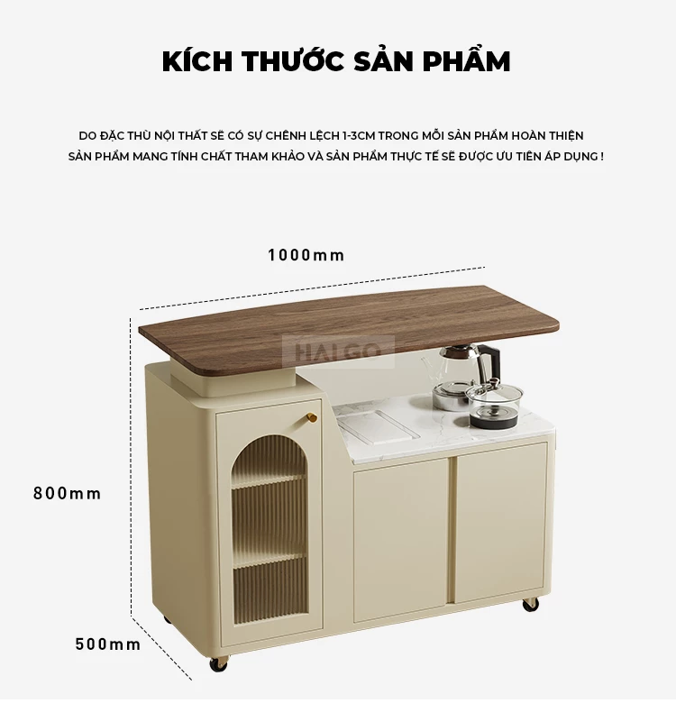 Bàn Trà Nhỏ Gọn Đơn Giản Tinh Tế Haigo BT307
